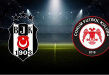 Beşiktaş – Çorum FK maçı canlı izle linki! Bein Sports 2- TOD TV canlı yayın linki