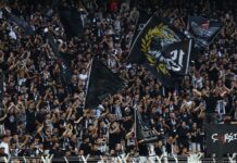 Beşiktaş – Kauno Zalgiris maçı 3-0 olduğu anda Dolmabahçe’de tüm tribünler birebir sesle inledi