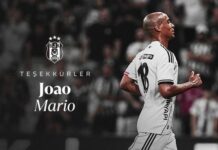 Beşiktaş’ta Joao Mario ile yollar ayrıldı!